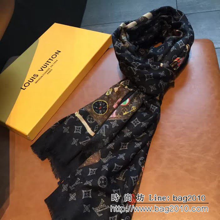 路易威登LV高端品質 戒指絨長圍巾 LLWJ6859
